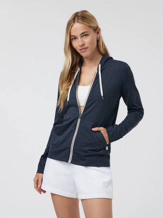 Vuori Tops - Vuori Halo Performance Hoodie 2.0 Size L in Midnight Heather